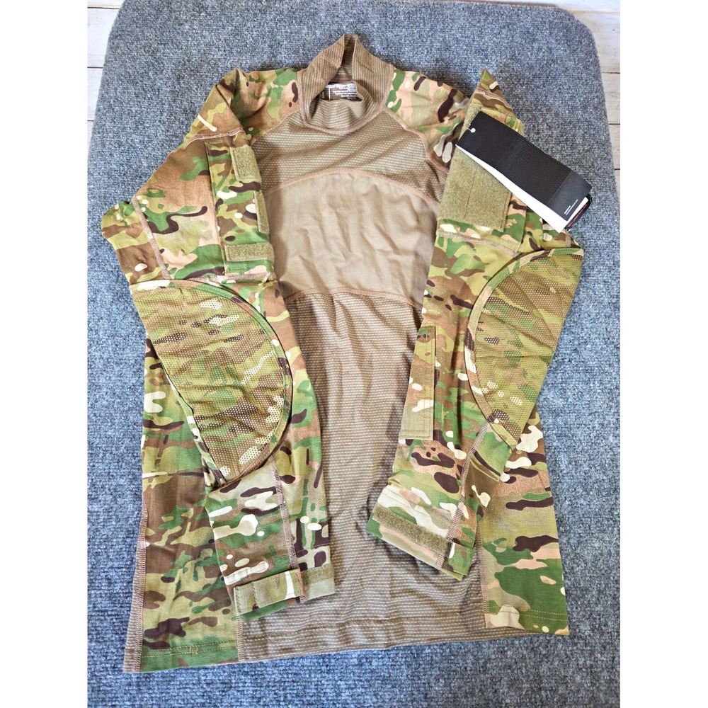 Massif US Army ACS Combat Shirt Medium Multicam FR Flame Resistant with Tags